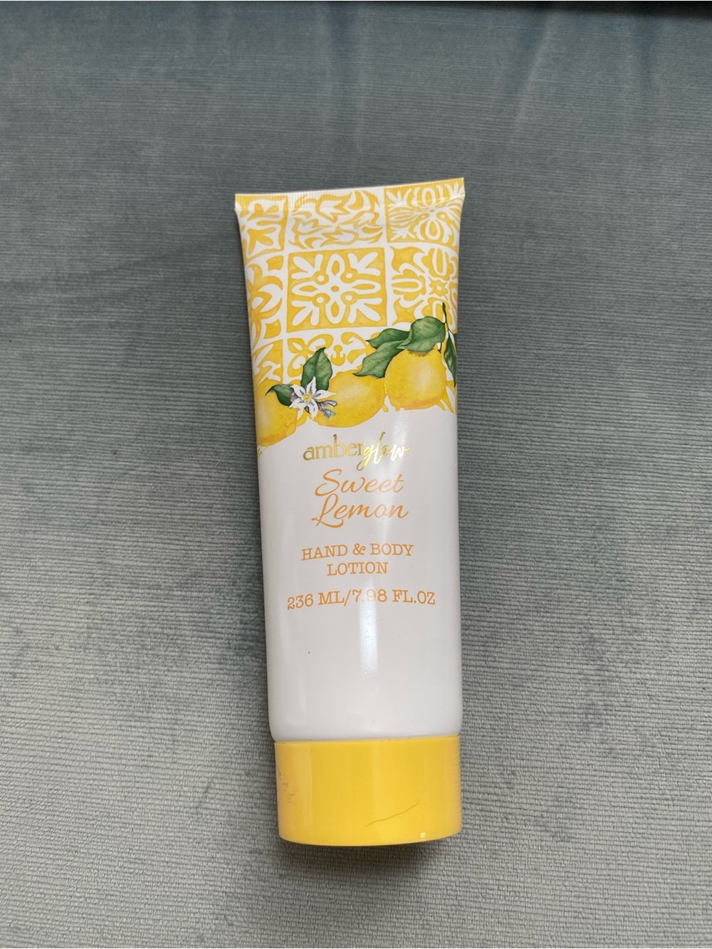 Amber Glow Sweet Lemon Hand & Body Lotion New and Sealed full size